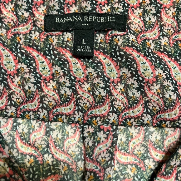 Banana Republic Women’s Blouse Size Large - Picture 4 of 7
